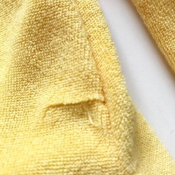 Old Navy yellow terry hoodie GUC 18-24 months - Picture 5 of 5